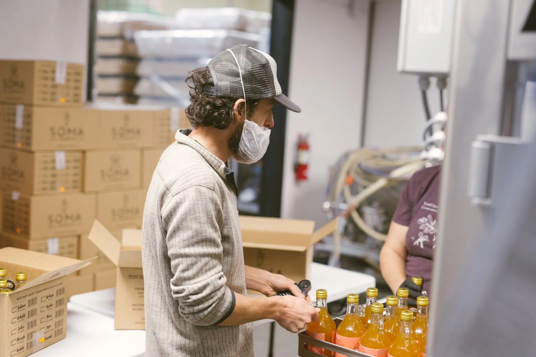 SOMA Kombucha and Jun - SOMA Co-Manufacturing